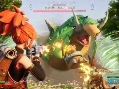 Palworld Mammorest Boss Battle