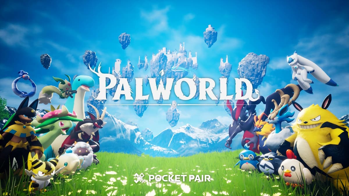Palworld Title Screen