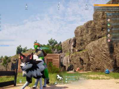 Ridong a Pal in Palworld