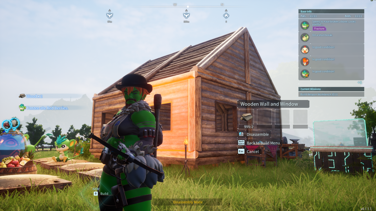 Best ways to place a slanted roof in Palworld