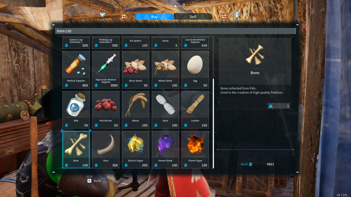 How to farm bone in Palworld
