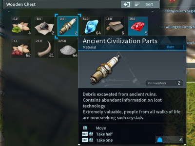 Ancient Civilization Part In Palworld