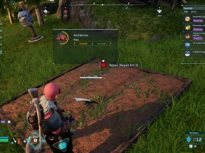 Berry Plantation In Palworld