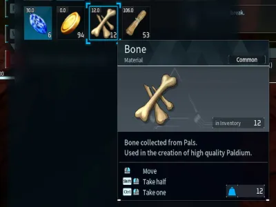 Bones In Palworld