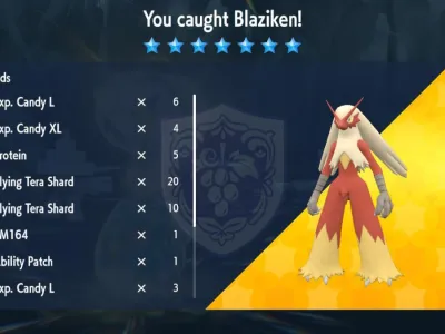 How to beat the 7 star Blaziken Tera Raid in Pokemon Scarlet and Violet
