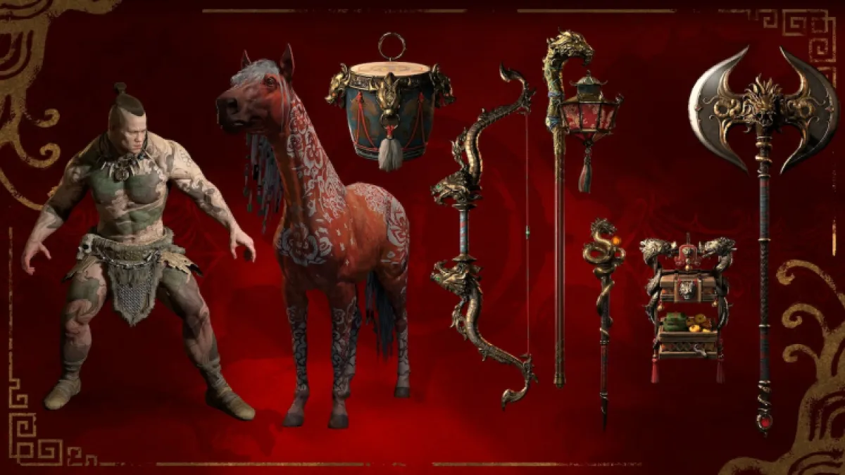 Diablo 4 Lunar Awakeing Limited Time Event Cosmetics