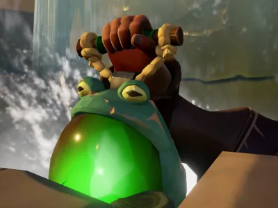 Frog Lantern In Sea Of Thieves