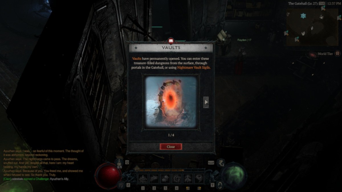 How To Unlock The Vaults In Diablo 4 Season 3 Quest