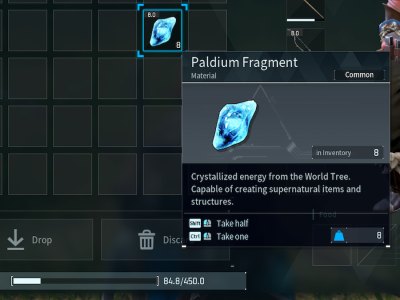Paldium Fragment In Palworld
