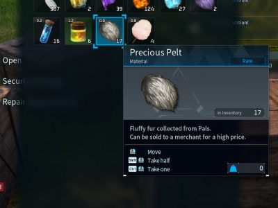 Precious Pelt In Palworld