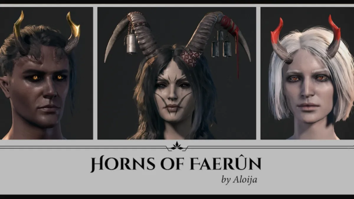 10 Best Baldurs Gate 3 Character Creation Mods Horns Faerun