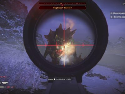 How to aim down sights/use ADS in Helldivers 2