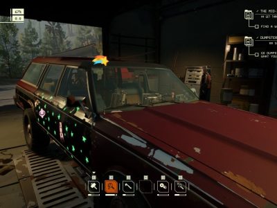 How to add things to the checklist in Pacific Drive