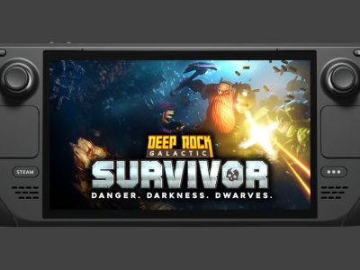 Deep Rock Galactic Survivor Steam Deck
