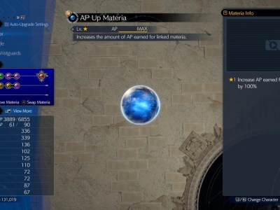 Final Fantasy 7 Rebirth Ap Up Materia