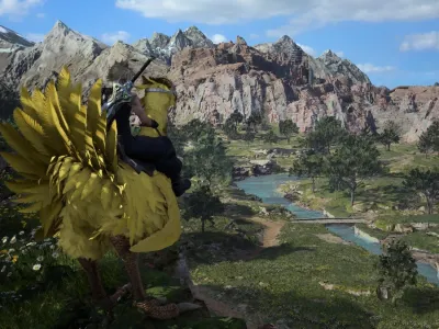 Final Fantasy 7 Rebirth Chocobo Grasslands