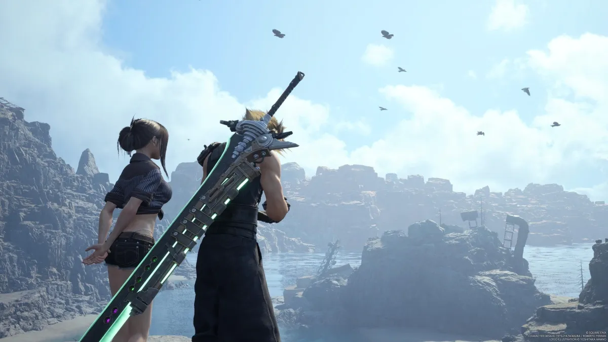 Final Fantasy 7 Rebirth Cloud Tifa Nibel Scenic Spot
