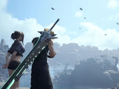 Final Fantasy 7 Rebirth Cloud Tifa Nibel Scenic Spot