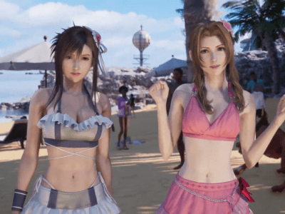 Final Fantasy 7 Rebirth Tifa Aerith Swimsuits