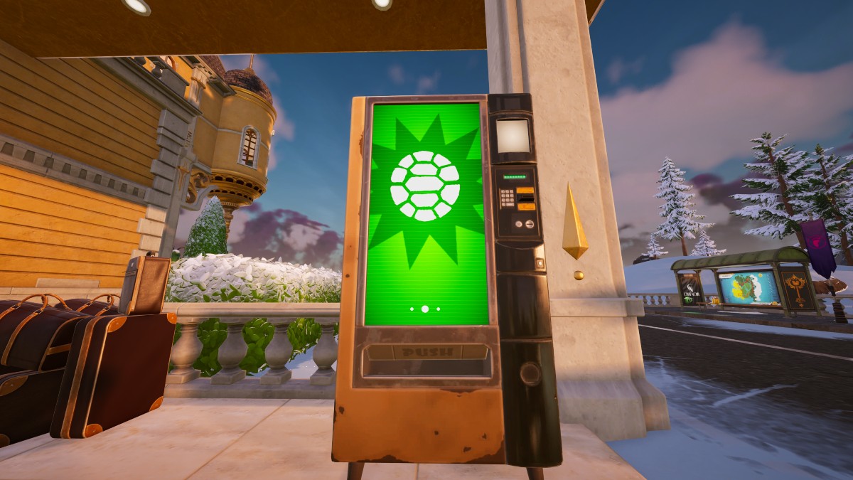 Fortnite Ninja Turtle Vending Machine