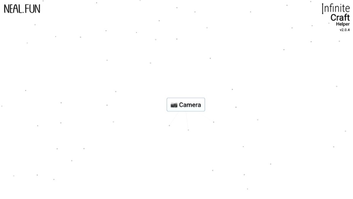 How To Craft A Camera In Infinite Craft