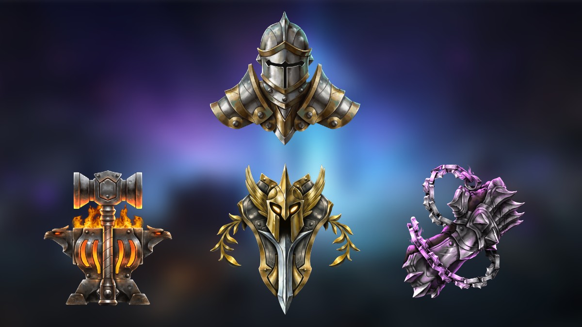 The icon for the Sentinel in Last Epoch, along with its three Mastery Class options: Forge Guard, Paladin, and Void Knight