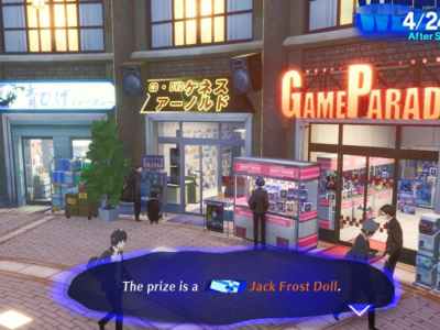 Persona 3 Reload Game Arcade claw machine