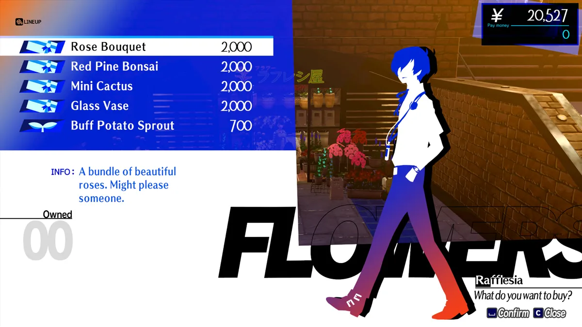 Persona 3 Reload Rose Bouquet Location