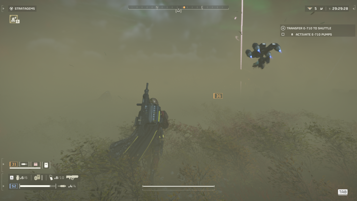 How to get rid of fog in Helldivers 2