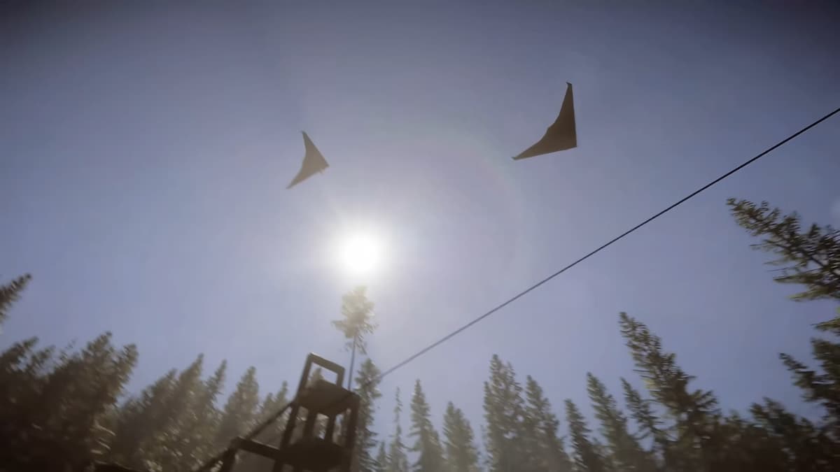 Where to find the Glider Launcher blueprint location in Sons of the Forest