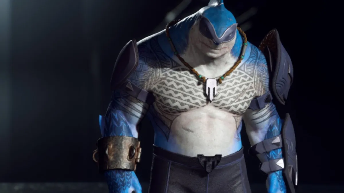 Suicide Squad Ktjl King Shark Classic Armor Of The Old Gods Costume