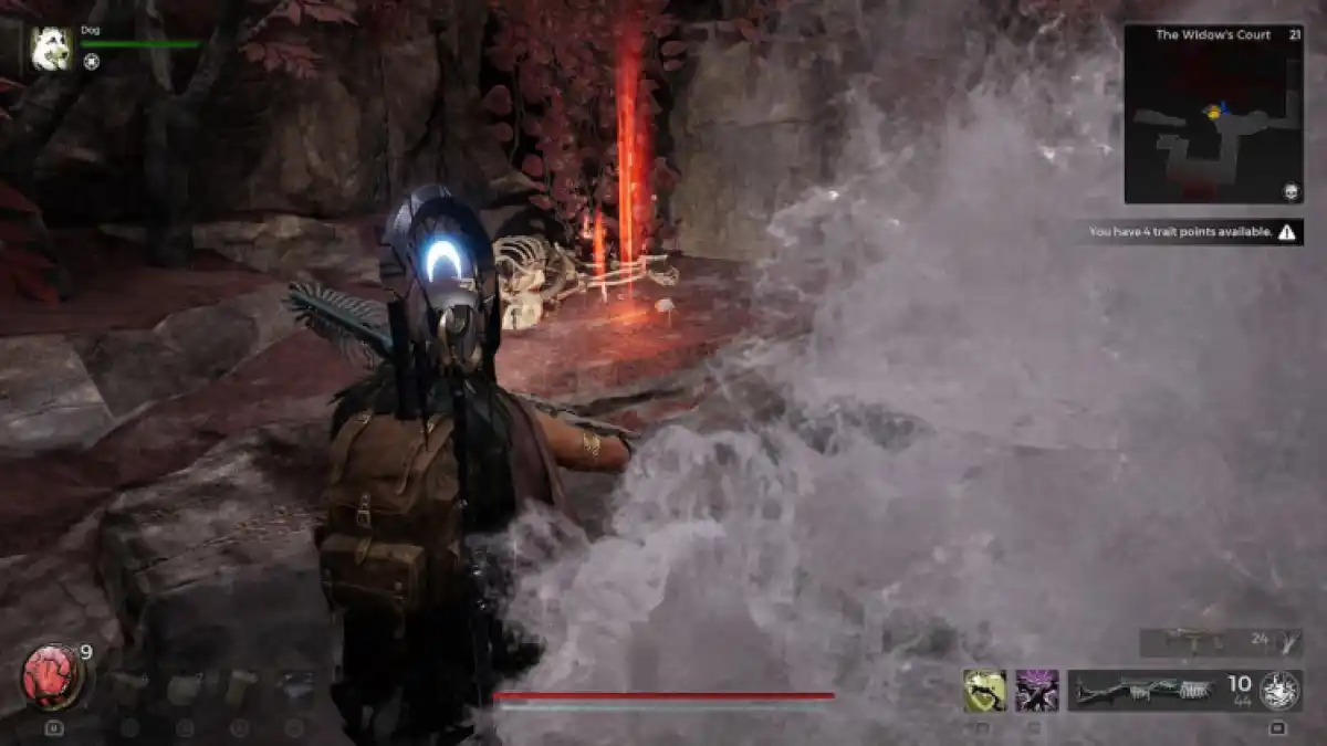 Tarnished Key location behind a waterfall in Remnant 2