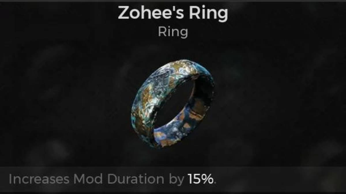How to get Zohee's Ring Remnant 2 guide