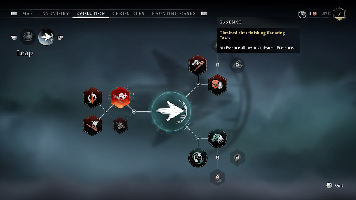 Banishers Ghost Of New Eden Skill Menu With Essence Highlighted