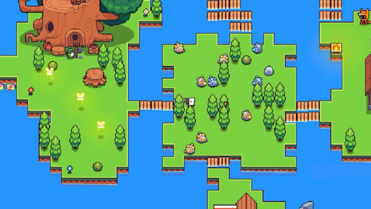 Forager is a 2D open world game like Minecraft with exploration, farming and crafting