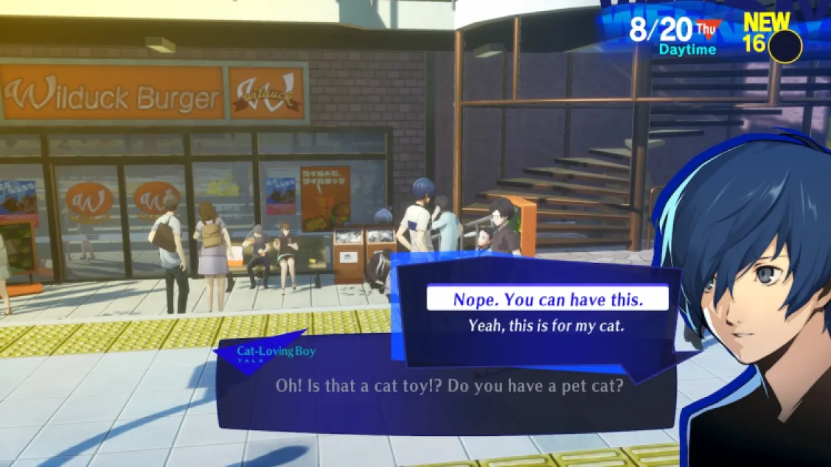 How To Complete I Wish To Become A Straw Millionaire In Persona 3 Reload Cat Food
