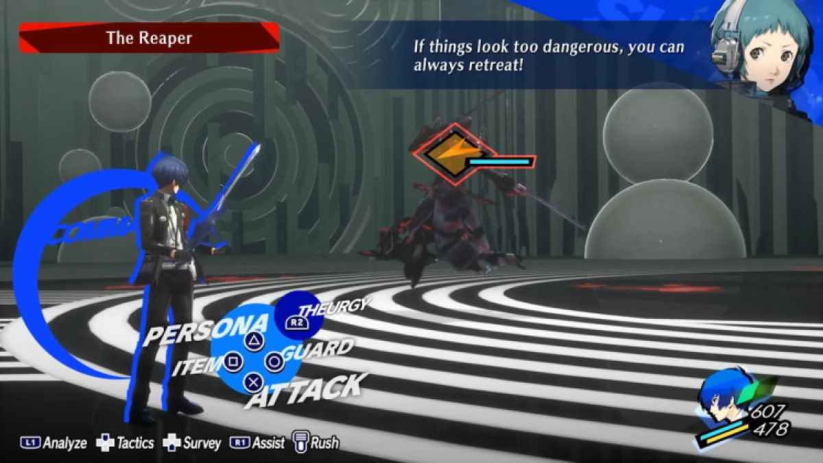 How To Find And Beat The Reaper In Persona 3 Reload Combat