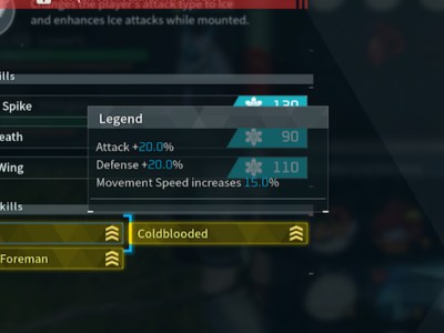 Legend Passive In Palworld