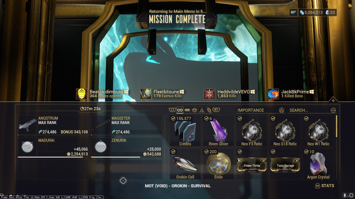 Best way to farm Argon Crystal in Warframe