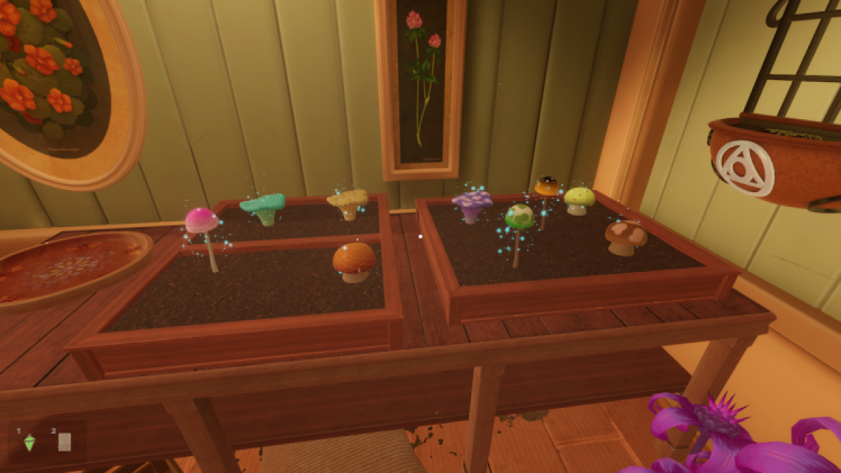Mushrooms In Escape Simulator