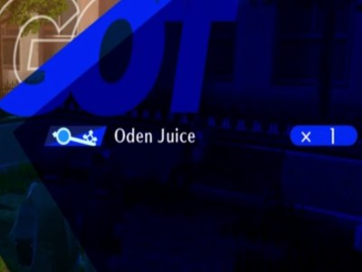 Oden Juice In Persona 3 Reload