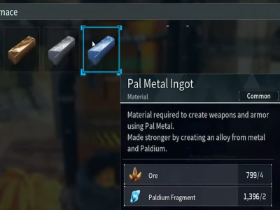 Pal Metal Ingot In Palworld