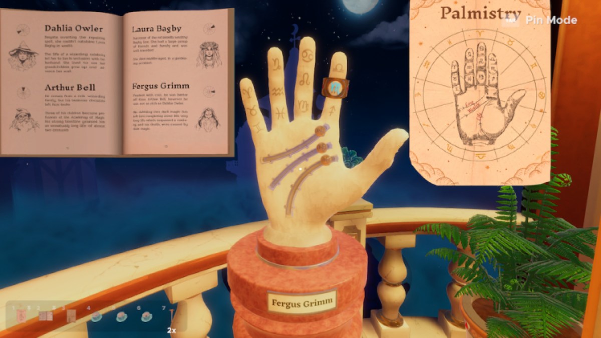 Palm Reading In Escape Simulator