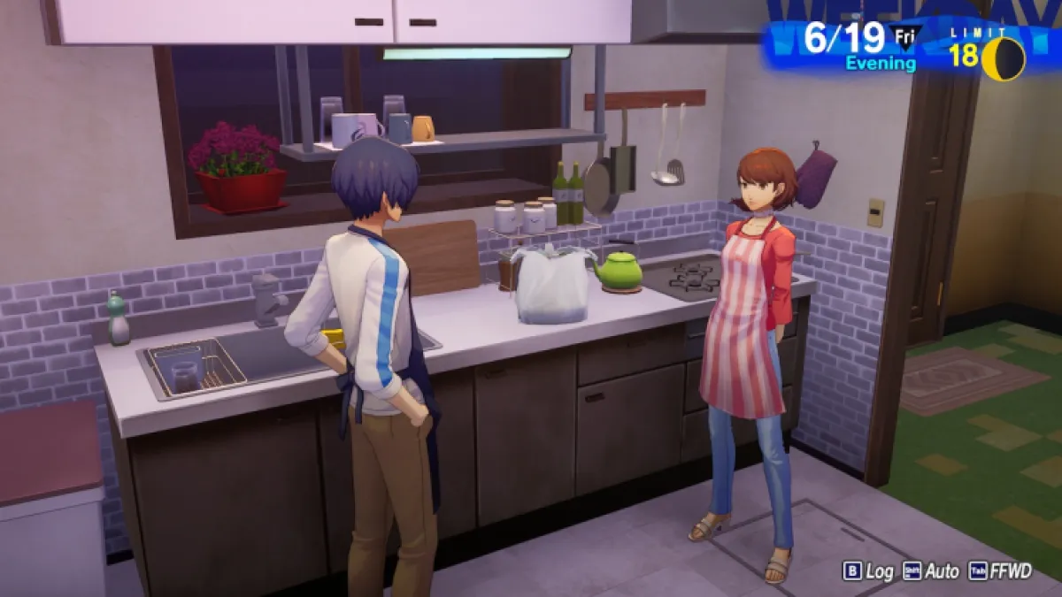 Persona 3 Reload All Dorm Hangout Rewards Cooking