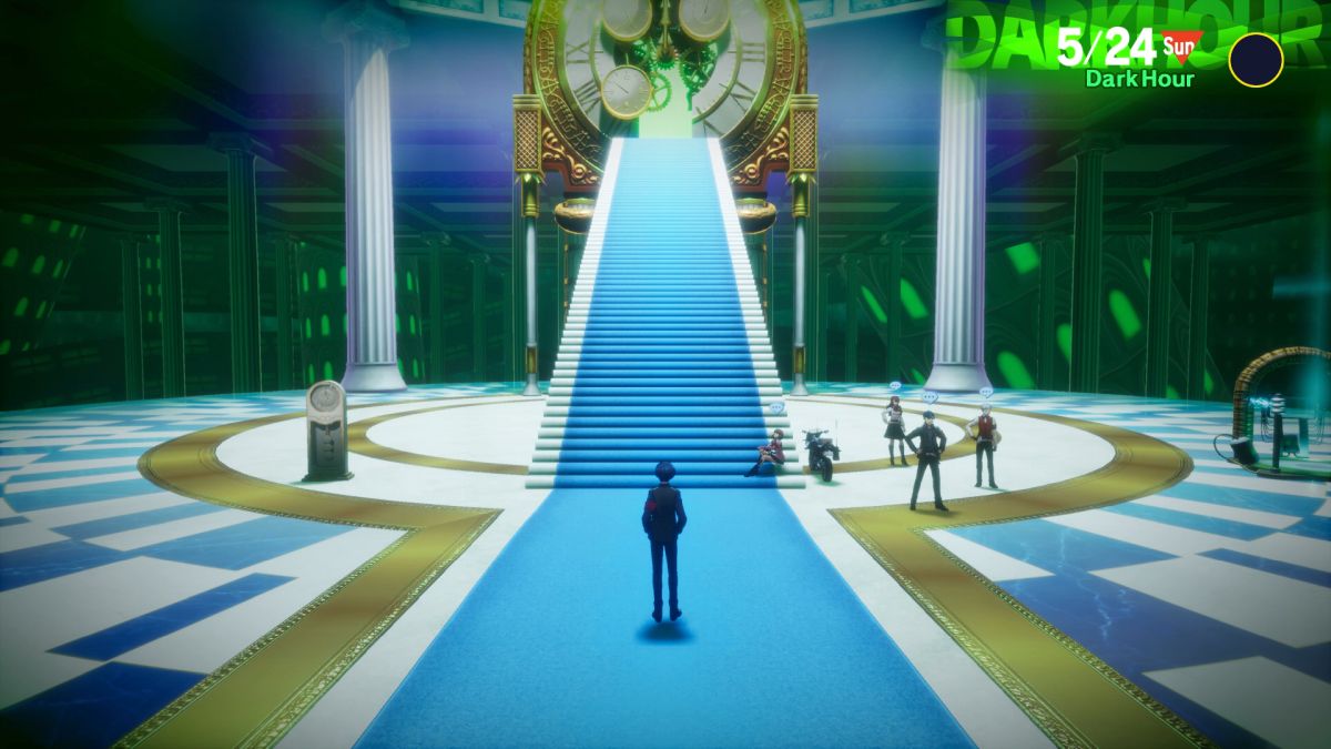 Persona 3 Reload Review Tartarus Lobby