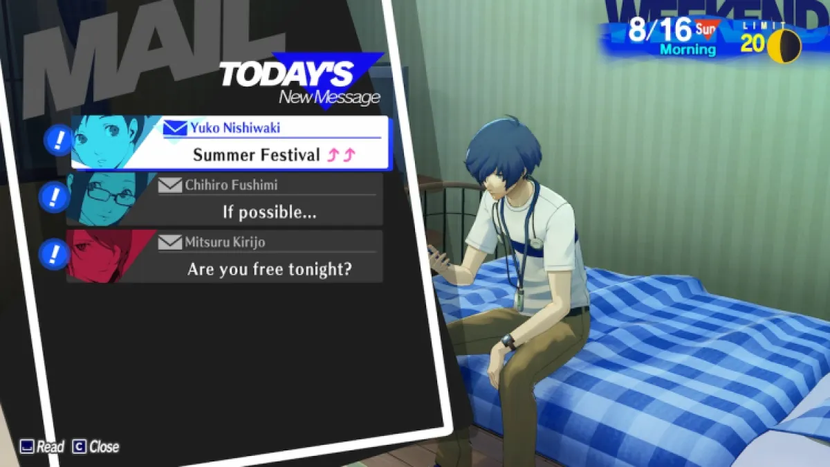 Persona 3 Reload Summer Festival Guide Dates