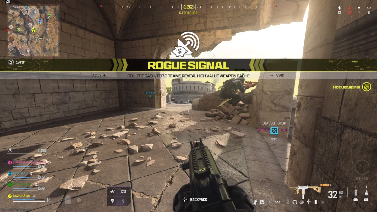 How to complete the Rogue Signal Public event in Warzone