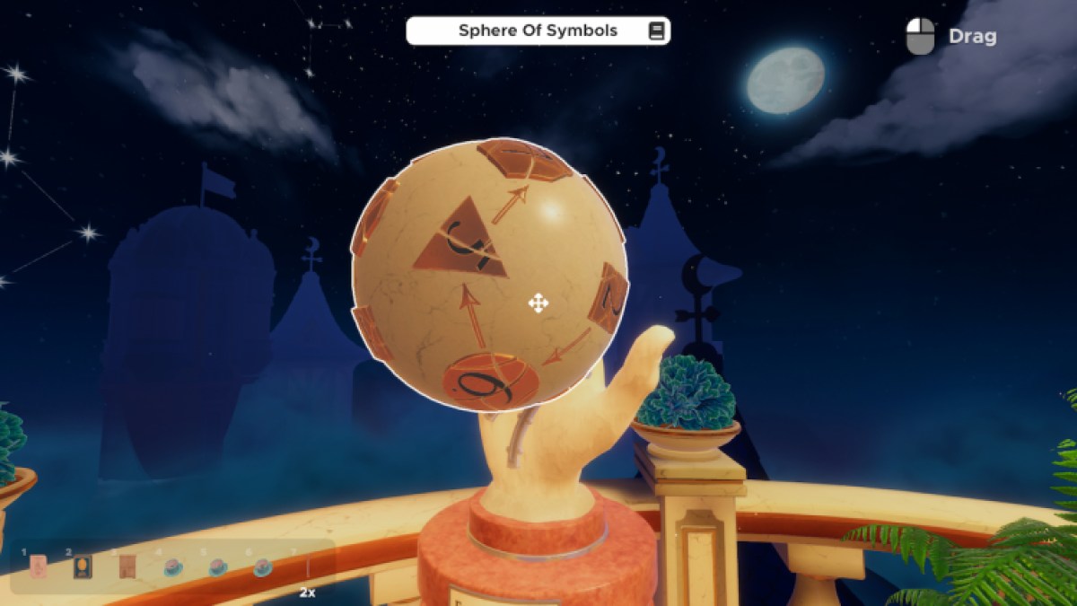 Sphere Of Symbols In Escape Simulator