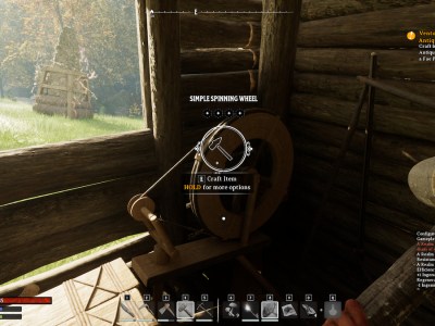 Spinning Wheel In Nightingale