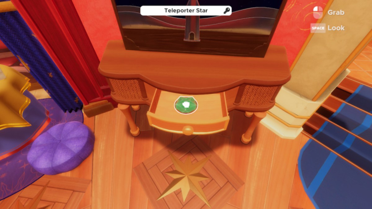 Teleporter Star In Escape Simulator